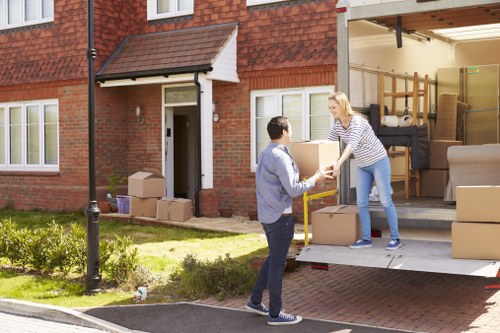 Hampstead Man with Van team preparing for a move