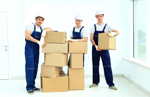 Professional moving truck ready for hire in Hampstead