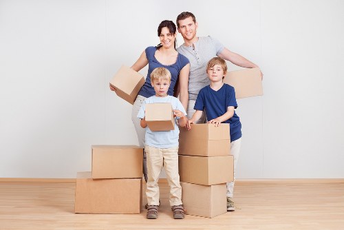 Professional packing service team at work in Hampstead